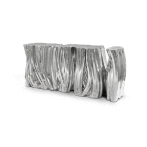 Monochrome Silver Sideboard - Image 3