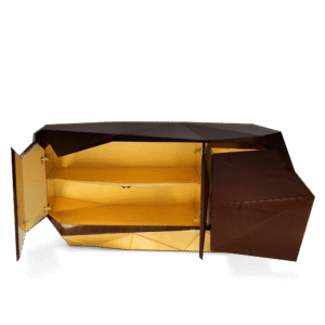 Diamond Chocolate Sideboard - Image 2