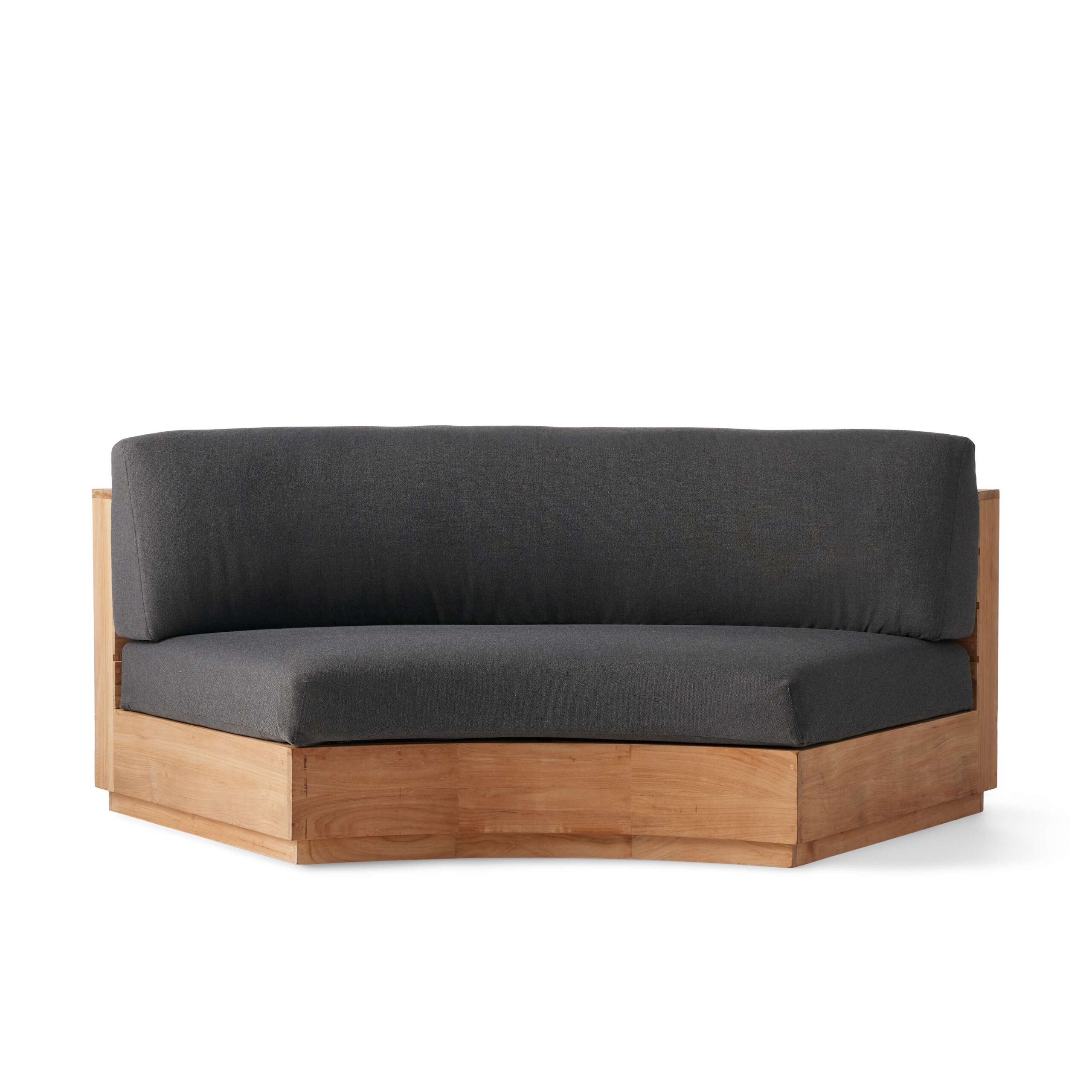 1 Bal Harbour Outdoor Curved Sofa - Image 1