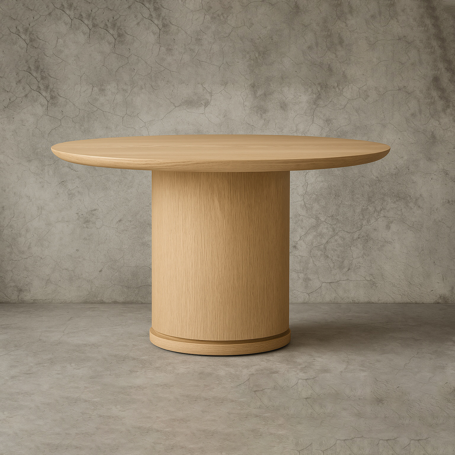 10001_vintage_concrete Ligné Round Dining Table - Image 1