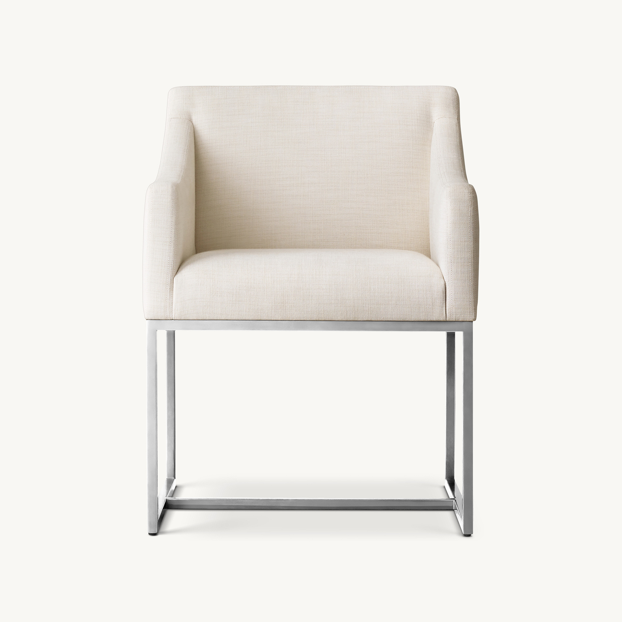 10002 Emery Slope Arm Fabric Dining Armchair - Image 1