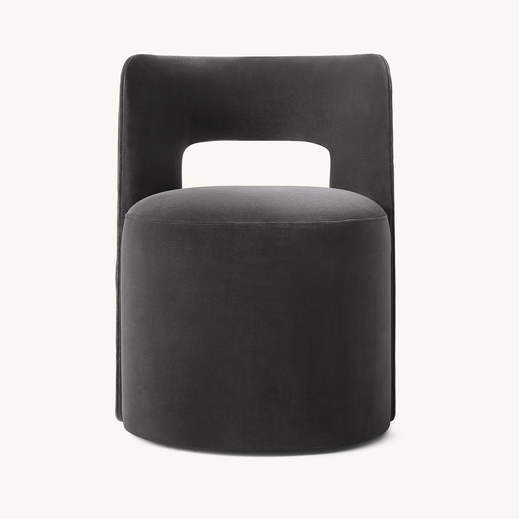 10002 Reynaux Curve Open Back Dining Chair - Image 1