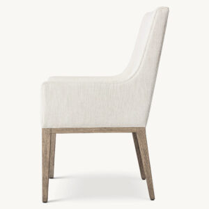 Leigh Fabric Dining Armchair - Image 3