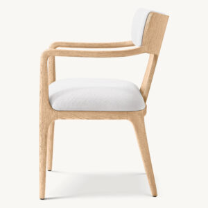 Ligné Fabric Dining Armchair - Image 3