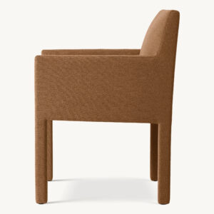 Mona Fabric Dining Armchair - Image 4