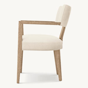Padua Fabric Dining Armchair - Image 2