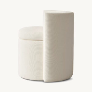 Solene Low-Back Fabric Dining Side Chair - Image 2