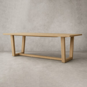 Montecito Rectangular Trestle Dining Table - Image 2