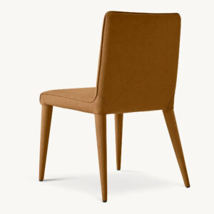 Nicola Track Vegan Leather Dining Side Chair - Image 3