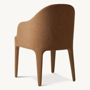 Lea Fabric Dining Armchair - Image 2
