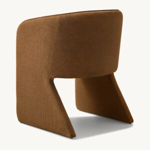 Leo Fabric Dining Armchair - Image 2