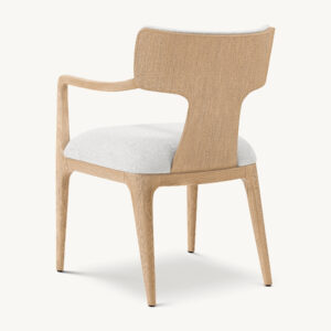 Ligné Fabric Dining Armchair - Image 2