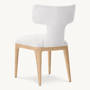 Ligné Upholstered Fabric Dining Side Chair - Image 3