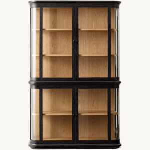 1970s French Vitrine Cabinet - Image 2