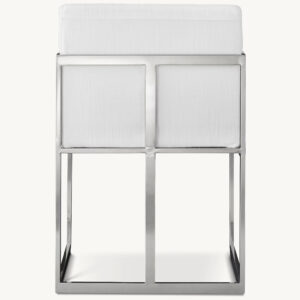 Wexler Square Fabric Dining Armchair - Image 3