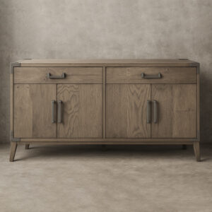 Cayden Campaign 4-Door Dining Sideboard - Image 2