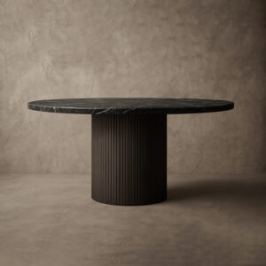 Mulholland Stone Round Dining Table - Image 2