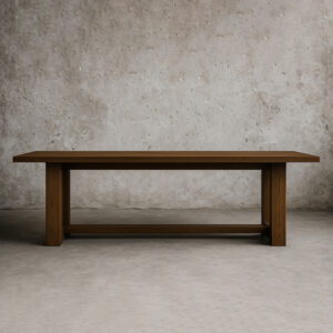 Montecito Rectangular Trestle Dining Table - Image 4