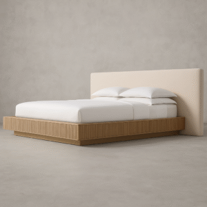 Mulholland Extended Fabric Panel Bed - Image 4