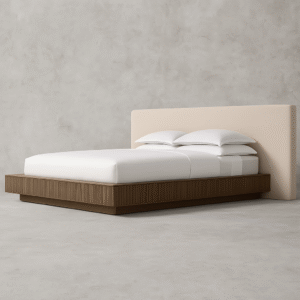Mulholland Extended Fabric Panel Bed - Image 2