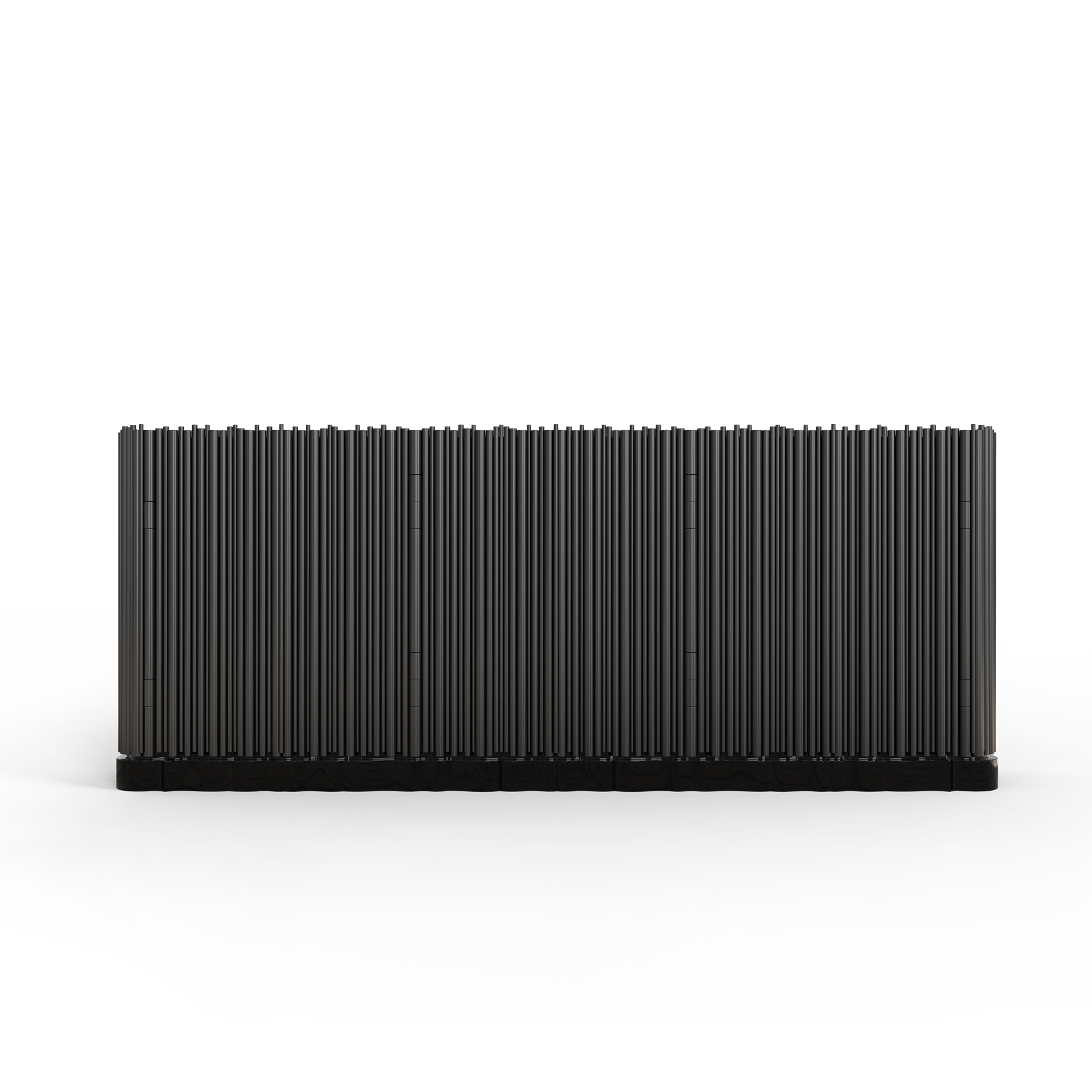 1a5aabc6-fd29-4bd8-ab9c-c4b6a530cc3d Symphony Black Sideboard - Image 1