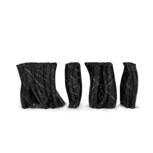 Monochrome Faux-Marble Sideboard - Image 2