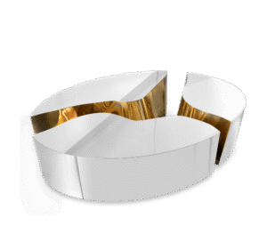 Lapiaz Oval Center Table