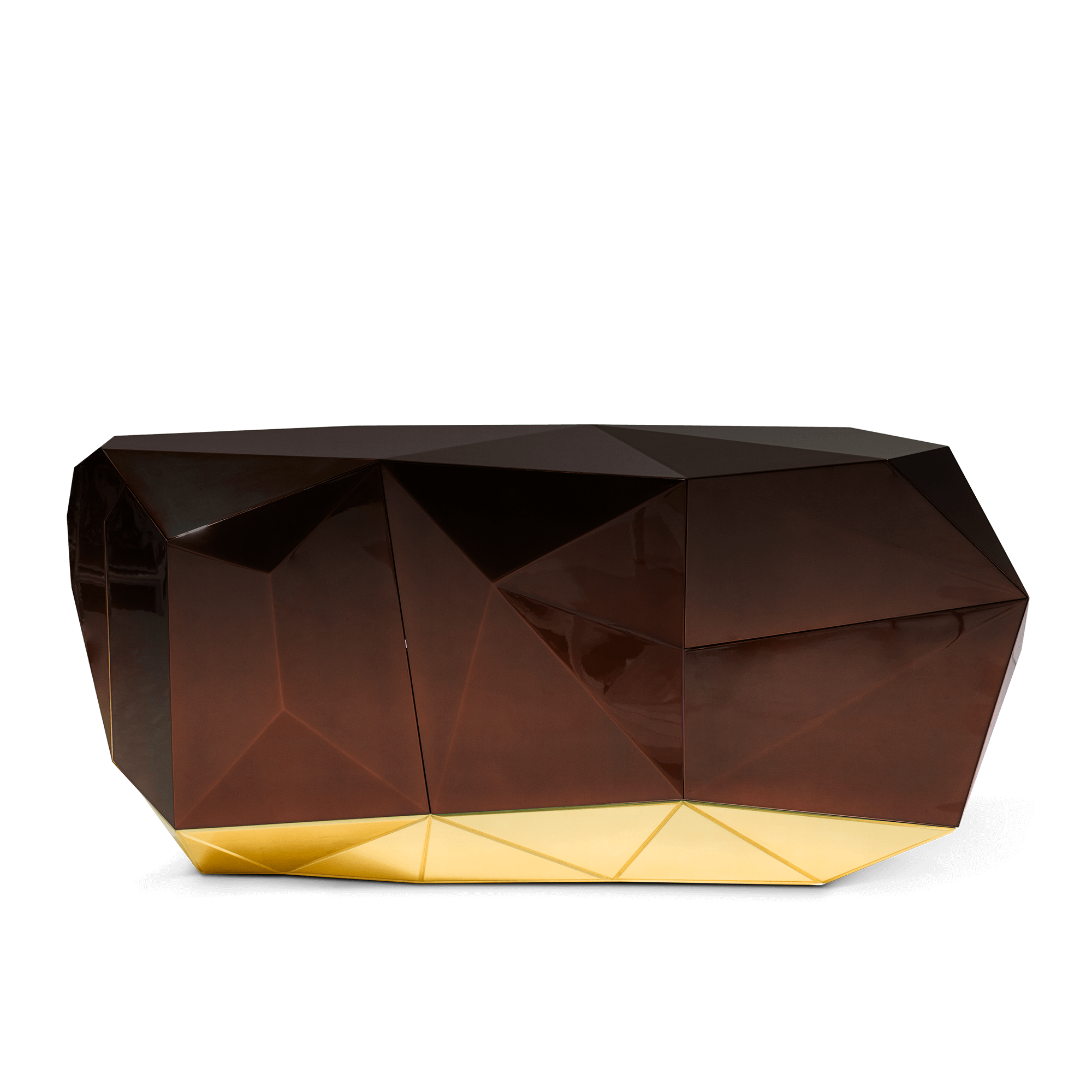24b89bf6-dca8-442a-861a-73143b4b7d5a Diamond Chocolate Sideboard - Image 1