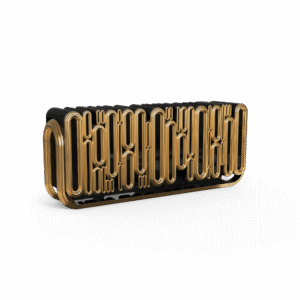 Oblong Gold Sideboard - Image 3