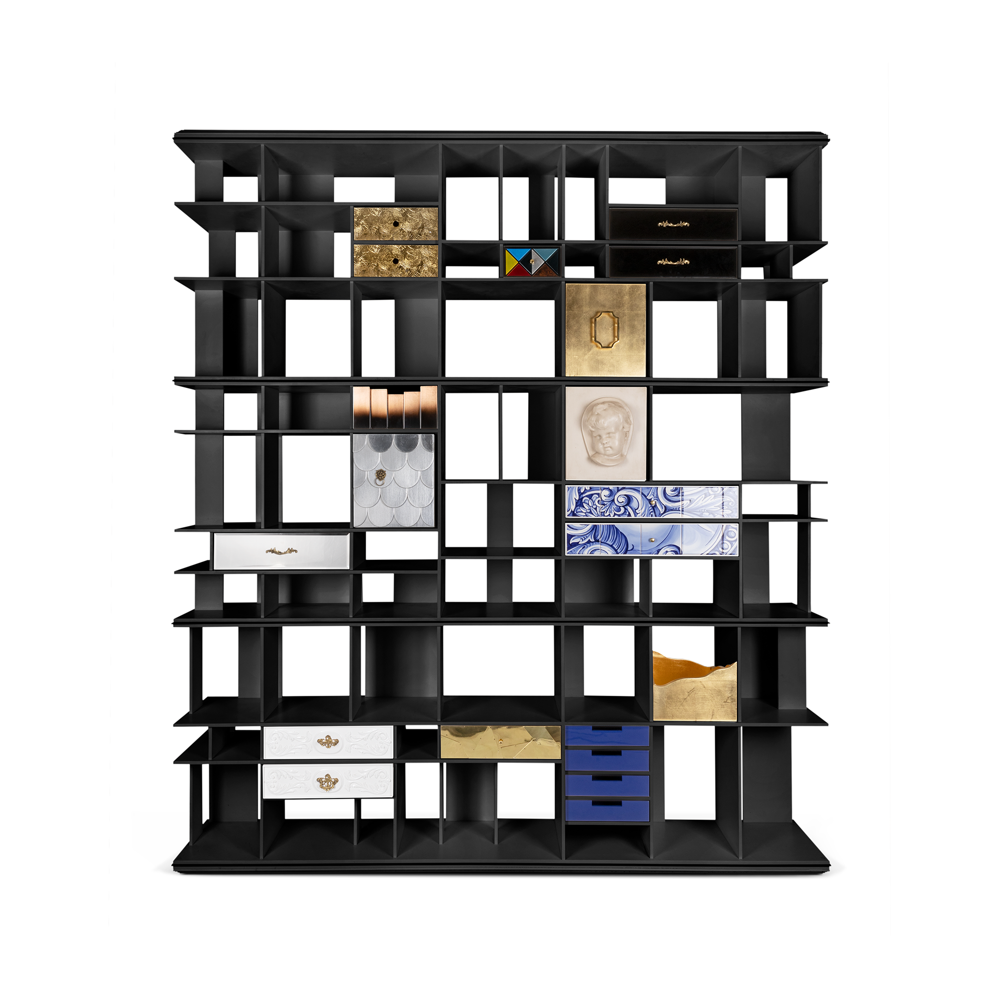 332d18d7-d29e-445c-9bc7-3eec63782587 Coleccionista Black Bookcase - Image 1