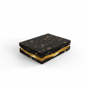 Quarry Portoro Marble Center Table - Image 3