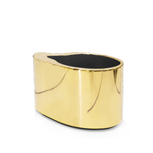 Wave Gold Nightstand - Image 4