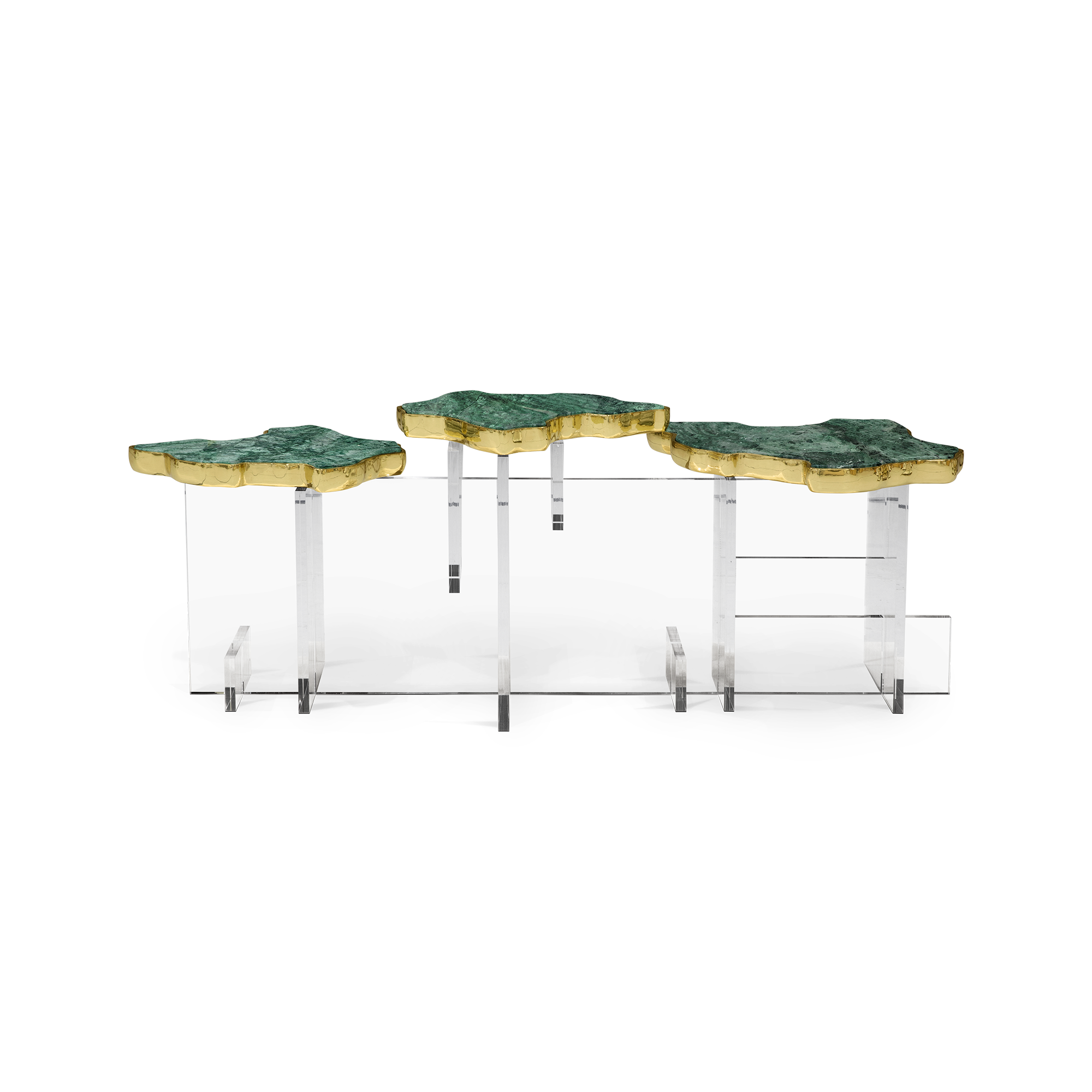 44c9f296-a9a5-4d84-88d0-550147676f4c Monet Guatemala Marble Center Table - Image 1