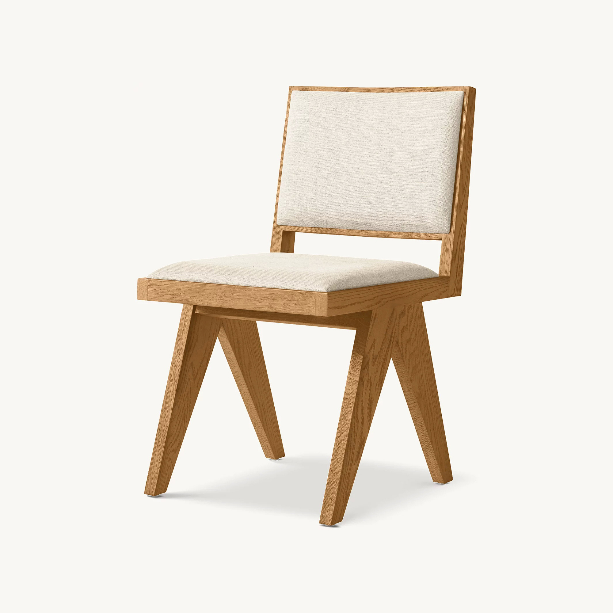 4KH (1) Jakob Framed Fabric Dining Side Chair - Image 1