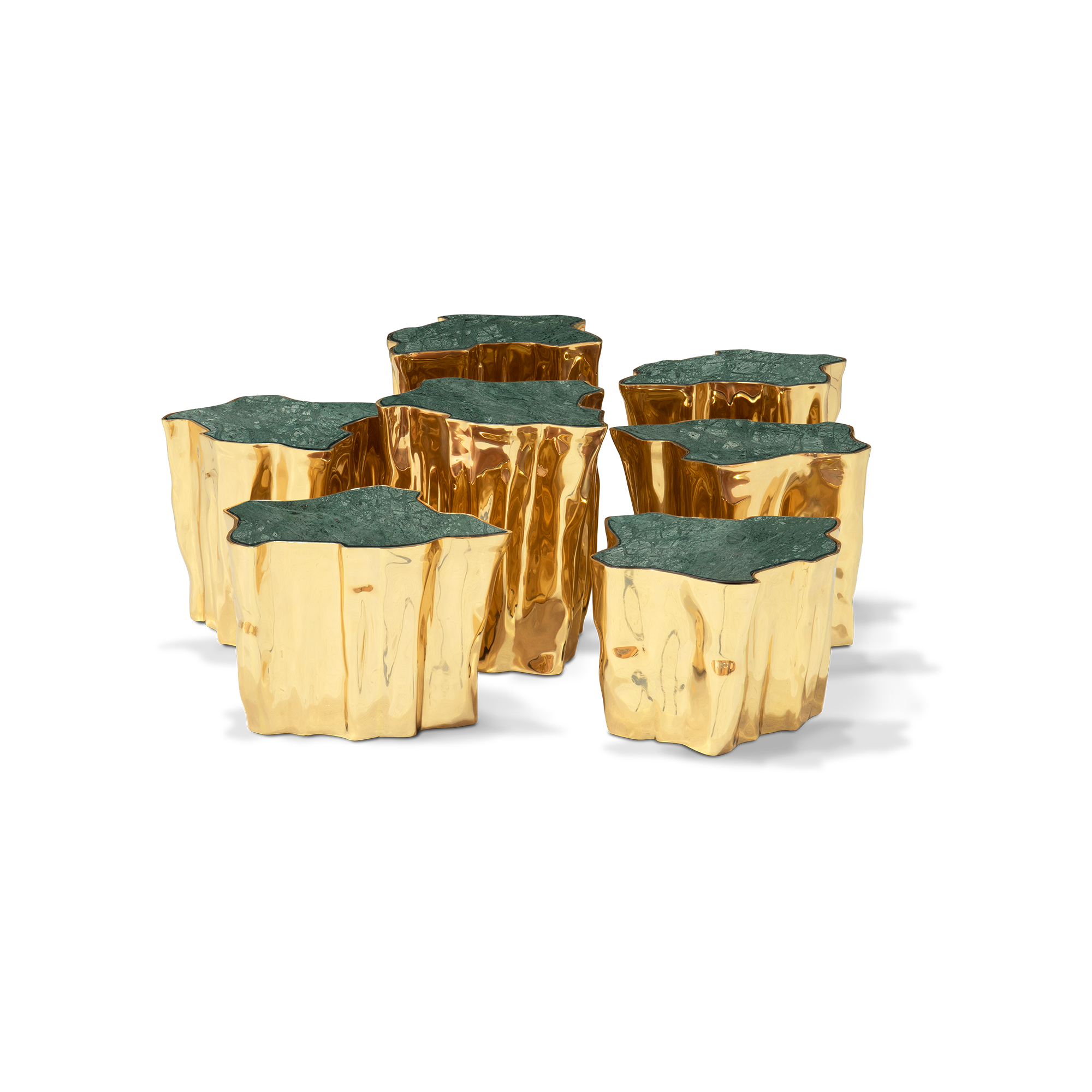 55ac8392-693e-46b4-980b-bb35e3e10cbd Eden Series Green Center Table - Image 1