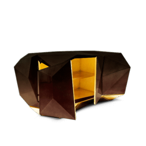 Diamond Chocolate Sideboard - Image 3