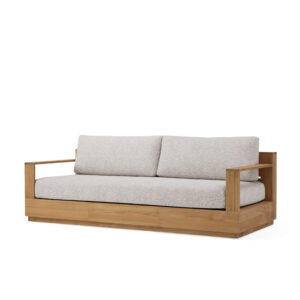 Bal Harbour Outdoor Teak Sofa - Image 2