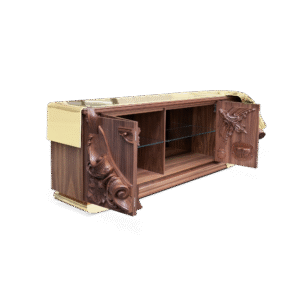 Voltaire Walnut Sideboard - Image 4