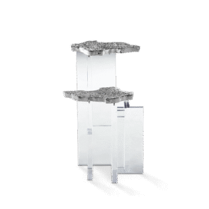 Monet Silver Side Table - Image 2