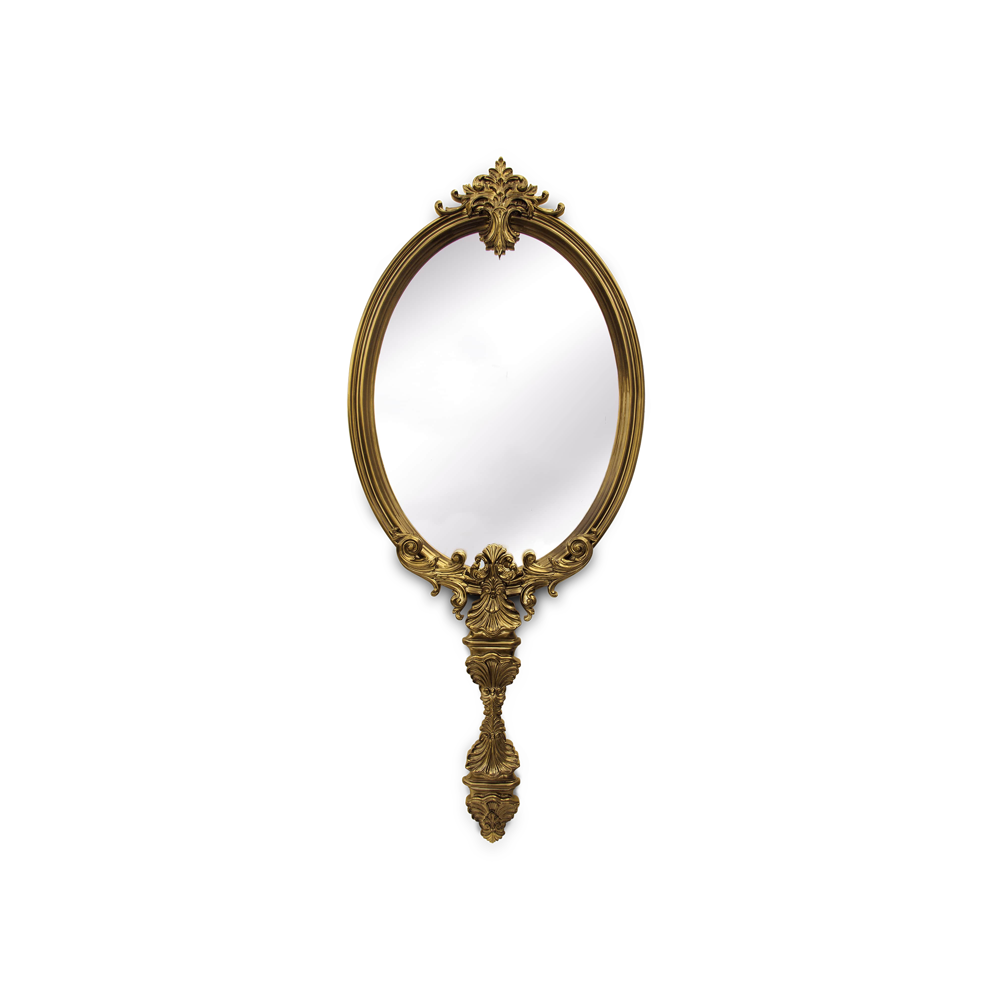 8b5bb980-e057-437f-88d5-da1e6faea17a Marie Antoinette Gold Mirror - Image 1