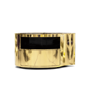 Wave Gold Nightstand - Image 6