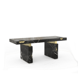 Empire Nero Marquina Desk - Image 2