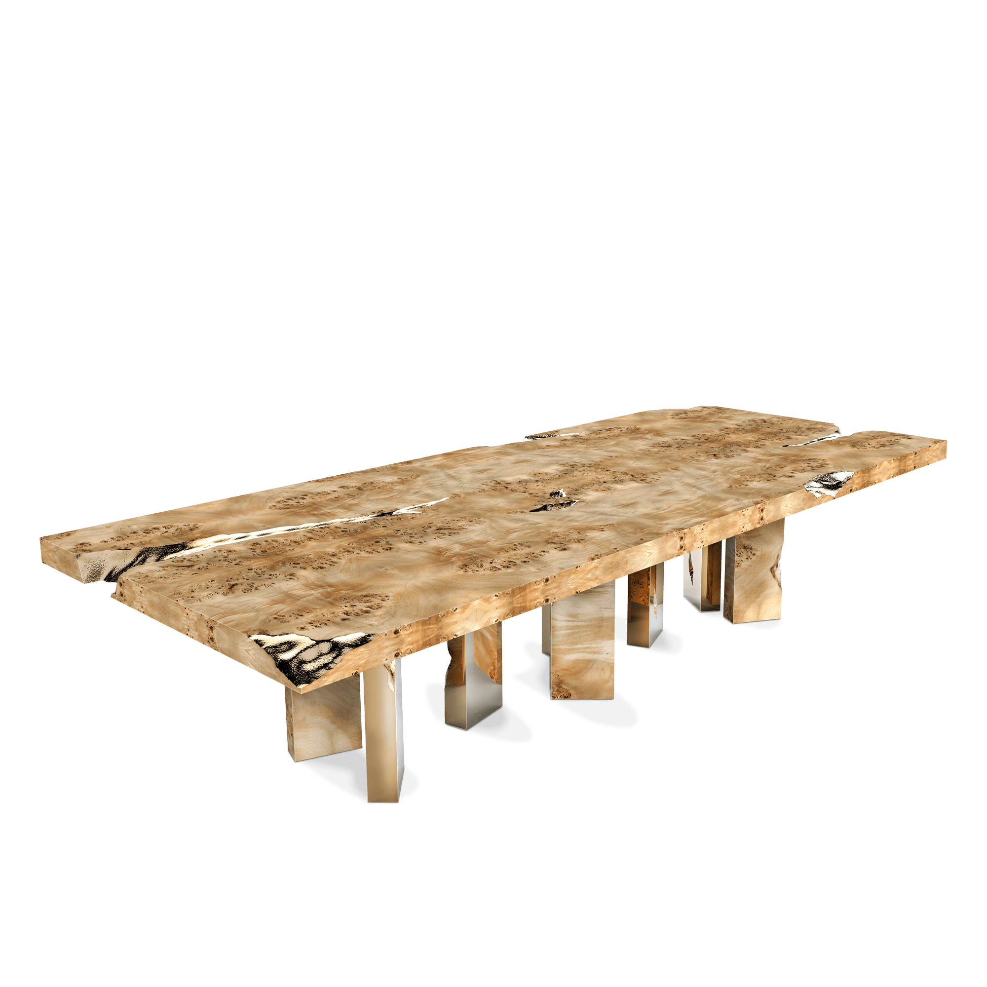9c601b12-a107-4e49-b4b4-7b3b09f2cbb7 Empire Poplar Dining Table - Image 1