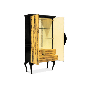 Guggenheim Ebony Royal Cabinet - Image 5