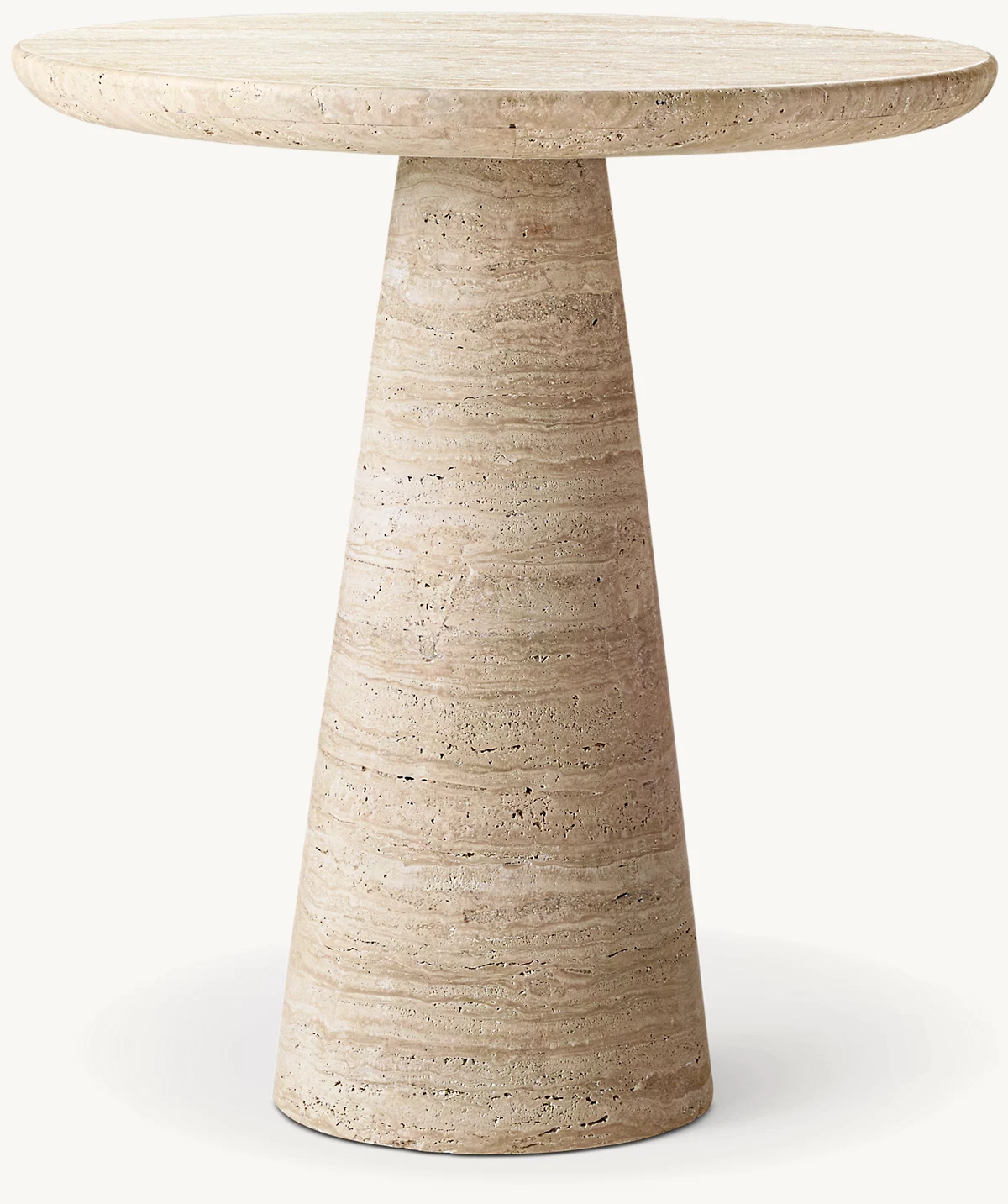 Italian Cellini Round Side Table - Image 1