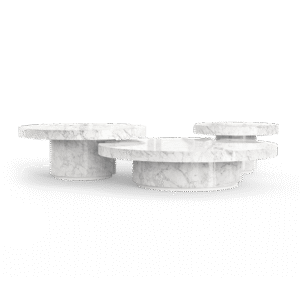 Empire Carrara Marble Center Table - Image 6