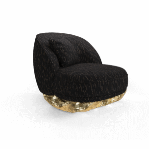 Angra Ii Black Armchair - Image 2