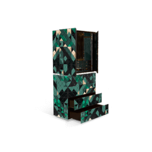 Pixel Ii Green Cabinet - Image 2