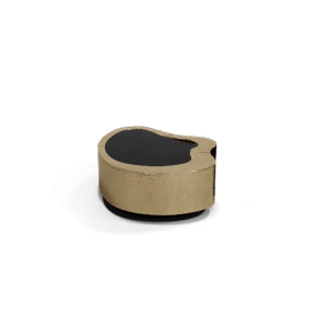 Wave Hammered Patina Center Table - Image 3