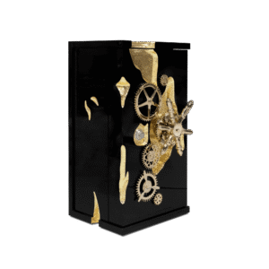 Millionaire Black Gold Luxury Safe - Image 3